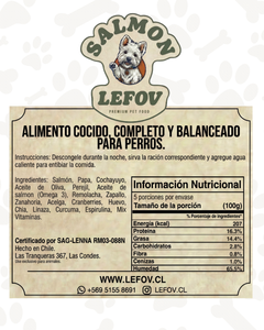 Menú Salmón 500 Gr