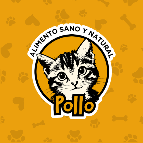 Alimento Para Gatos Natural Cocido Sabor Pollo 500 Gr