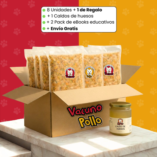 Pack Full Le Fov - alimento natural variado para perros Chile