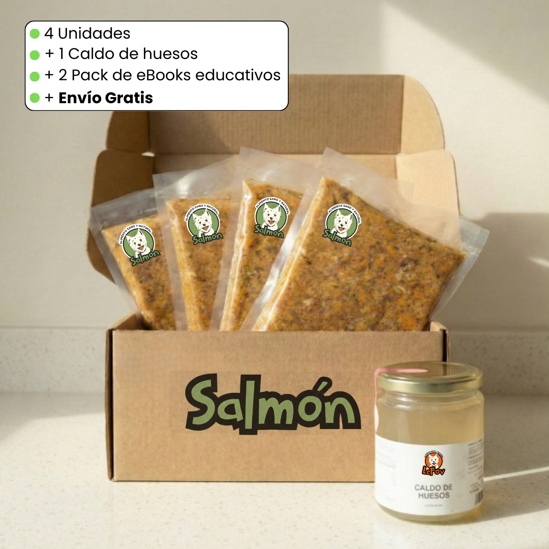 Pack Inicia Le Fov - alimento natural para perros con descuento Chile