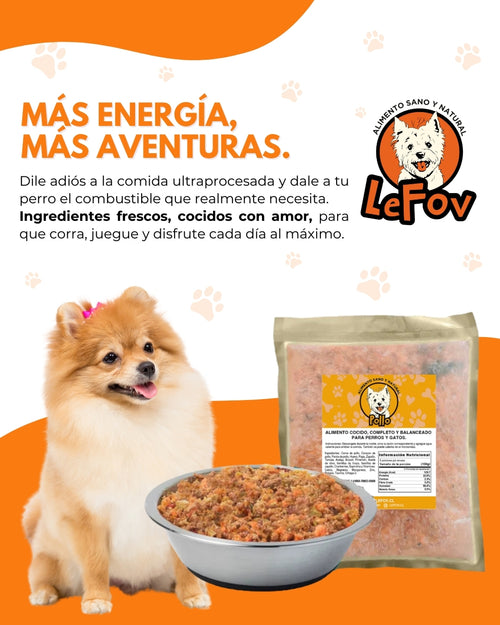 Menú Pollo 500 Gr