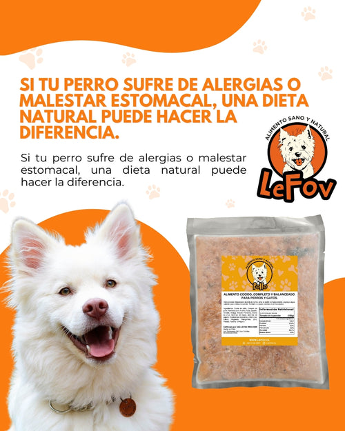 Menú Pollo 500 Gr