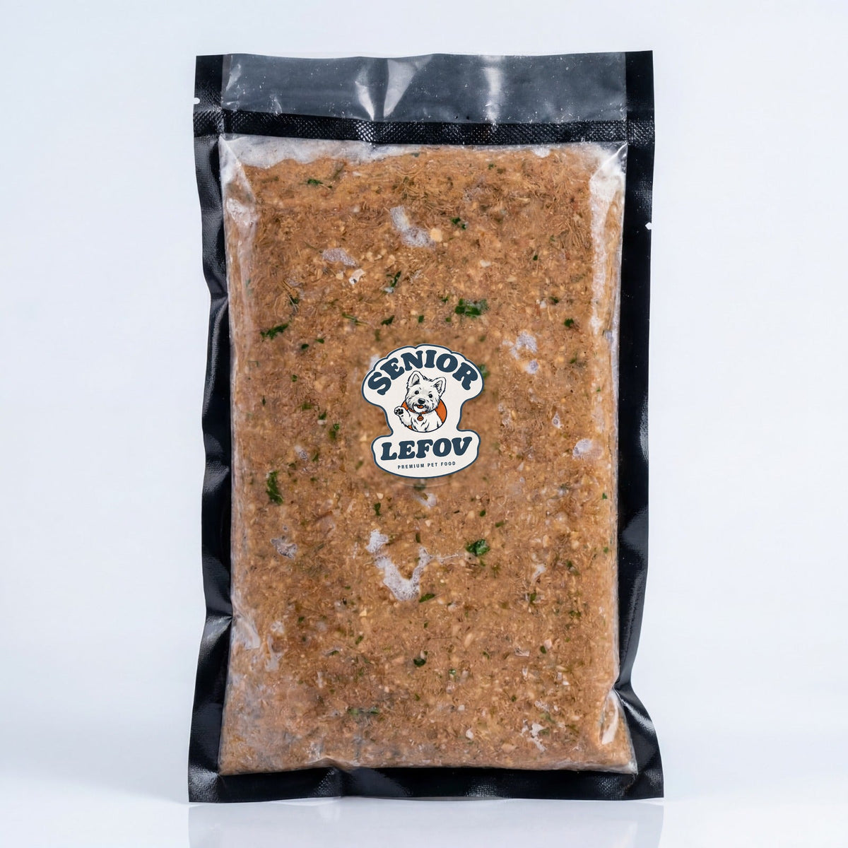 Bolsa de 500 g del Menú Senior de Lefov, comida cocida para perros mayores