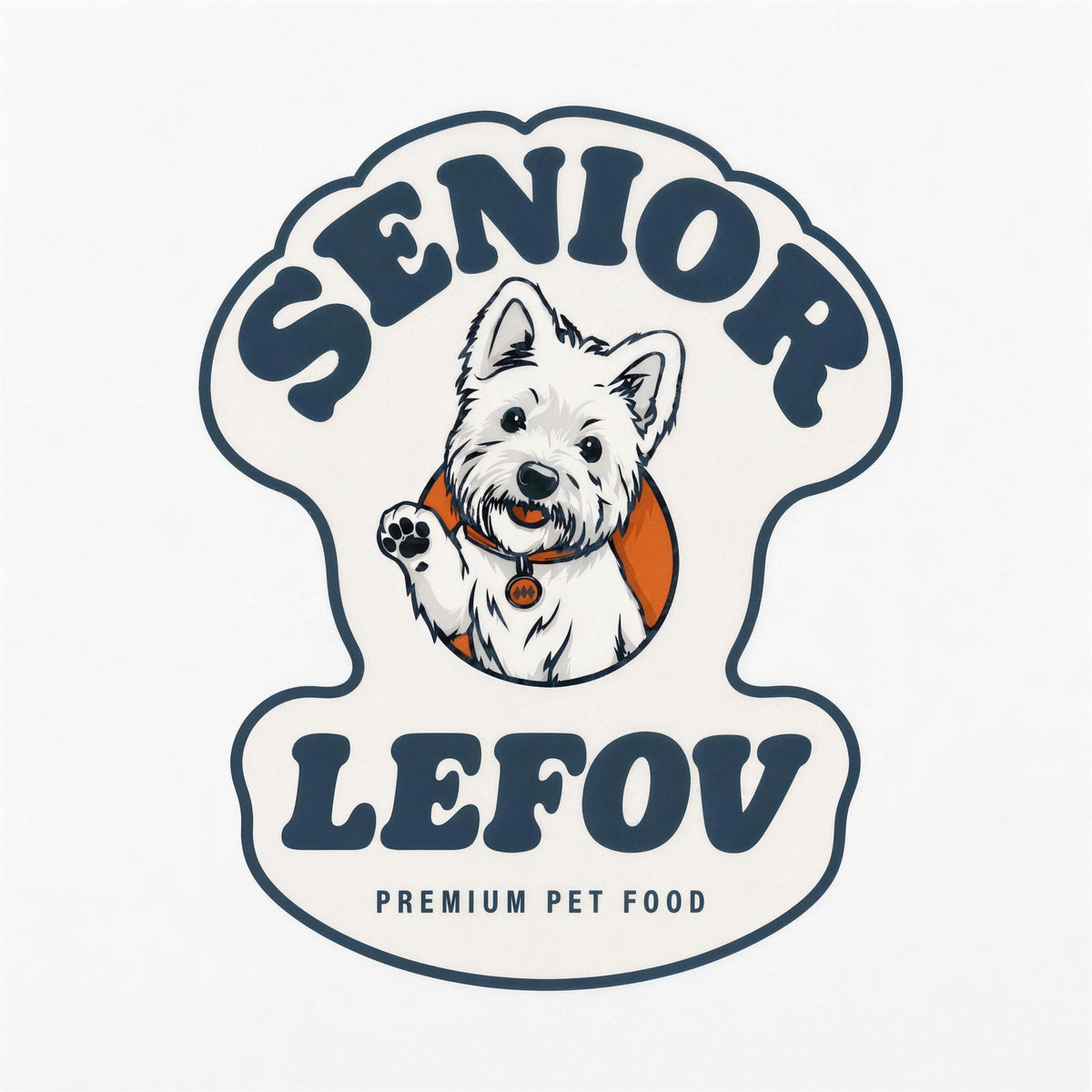 Etiqueta del Menú Senior de Lefov